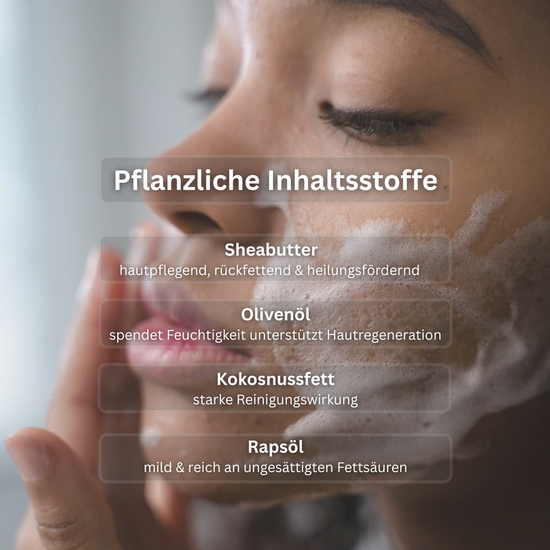 Körperseife Holzkohle Pur