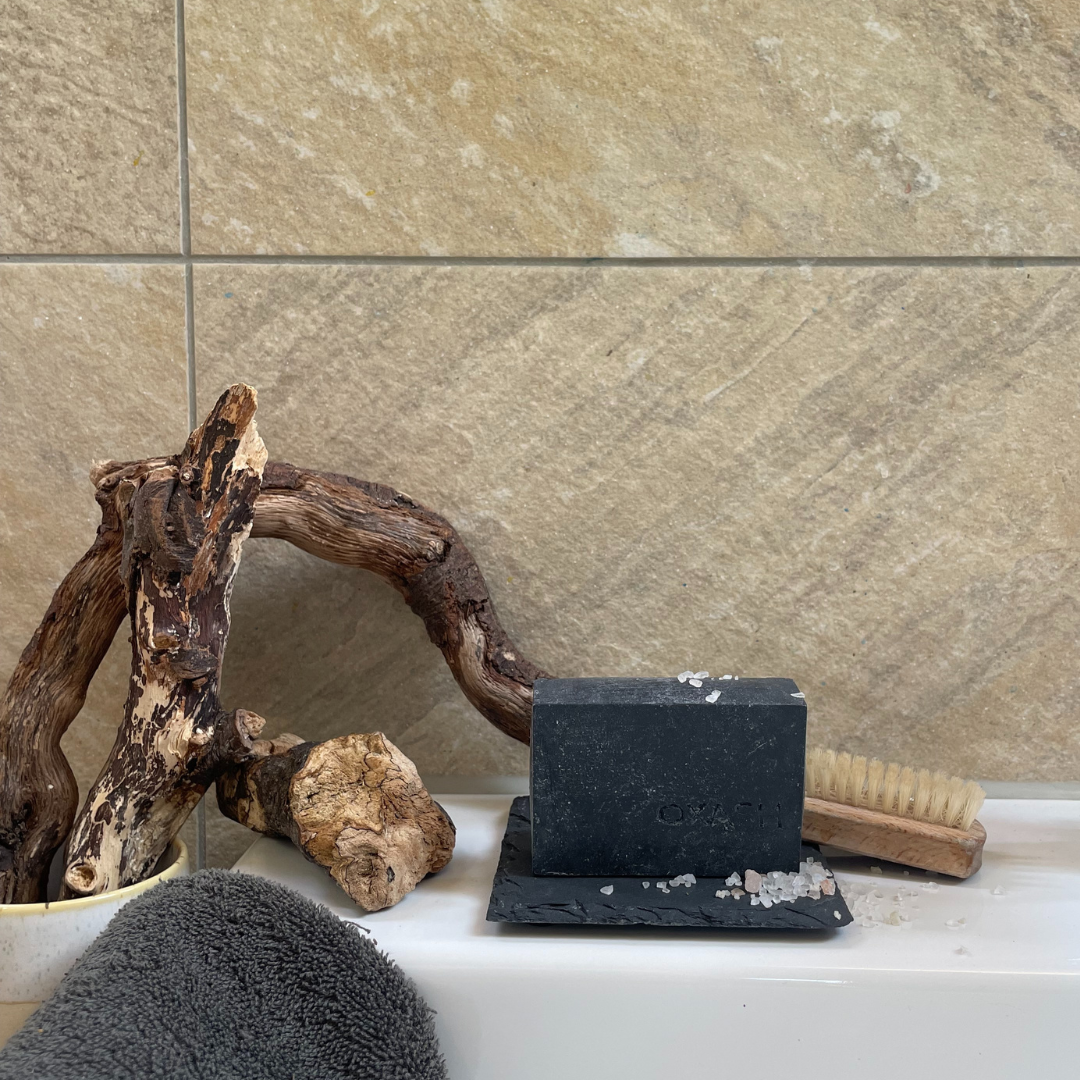 Körperseife Holzkohle Pur